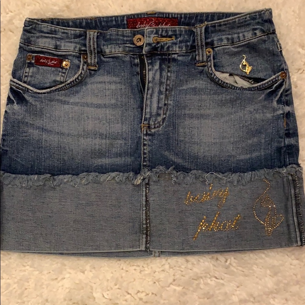 Denim skirt